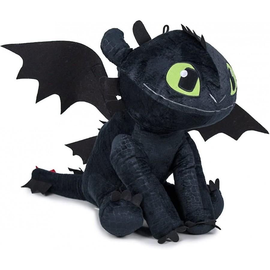 Dragons Toothless Dragon Trainer Stuffed Animals Plush Soft Toys 55cm Black