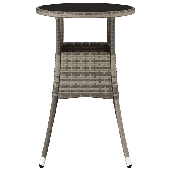 vidaXL Patio Table Ø23.6