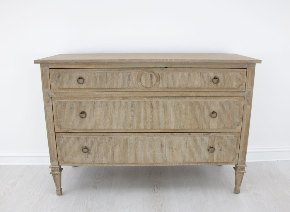 Admon Natural Accent Table   Farmhouse   Accent Chests And Cabinets   by Virgil Stanis Design  Houzz