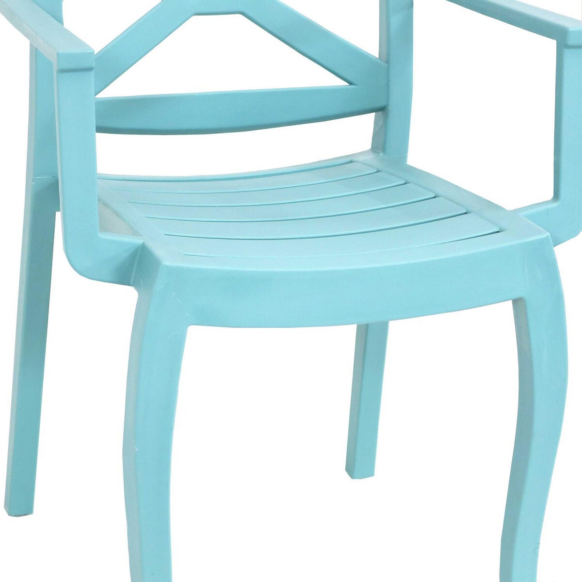 Ultimate Patio Plastic Outdoor Arm Chair