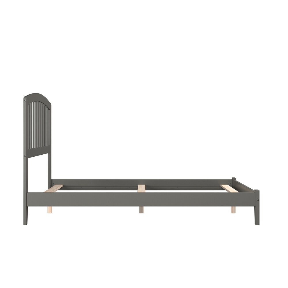 Richmond Full Platform Bed in Grey