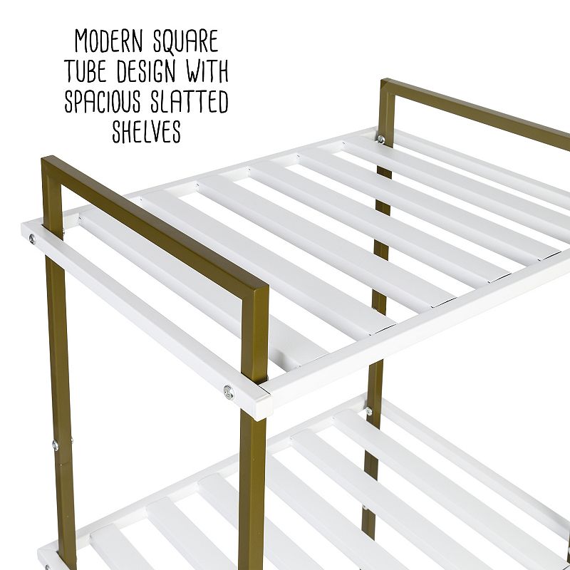 Honey-Can-Do 3-Tier Tubular Metal Shelf