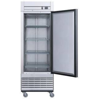 Elite Kitchen Supply 17.7 cu. ft. Commercial Upright Reach-in Refrigerator in Stainless Steel EKS-E30R