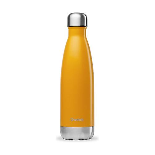 Stainless Steel Isothermal Bottle - Saffron yellow 500 ml