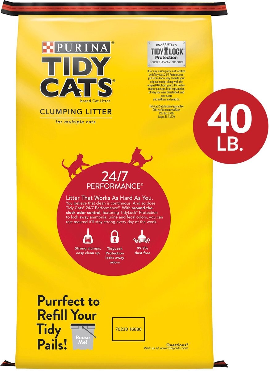 Tidy Cats 24/7 Performance Scented Clumping Clay Cat Litter