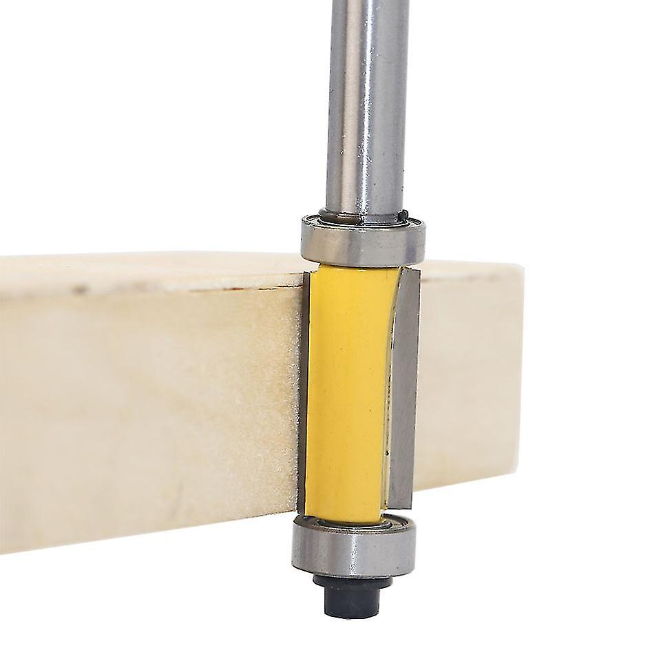 Shank Router Bit Flush Trim Bit Top and Bottom Bearing Woodworking Cnc Router Bit Double Bearing Router Bit Woodworking Tool8mm