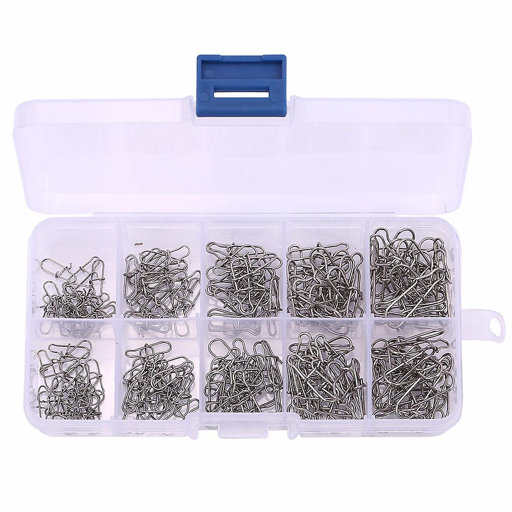 200pcs/box Carp Fishing Snap Pin Connector Carp Fishing Link Rigs Sea Fishing Accessories