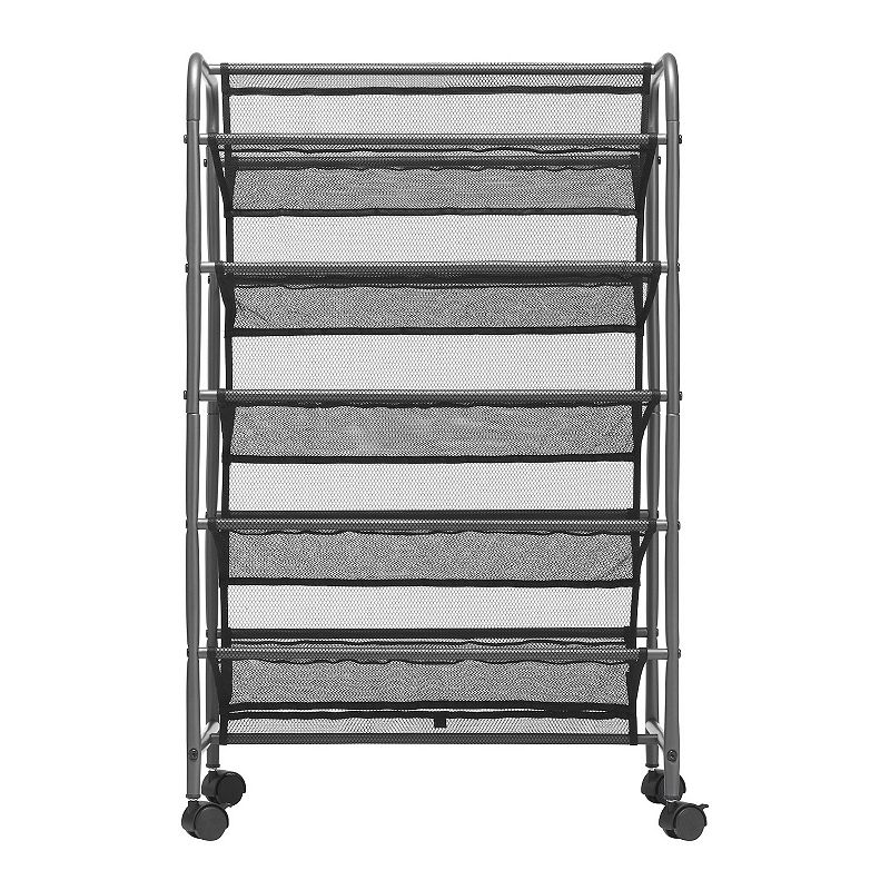 Whitmor 5-Tier Shoe Cart