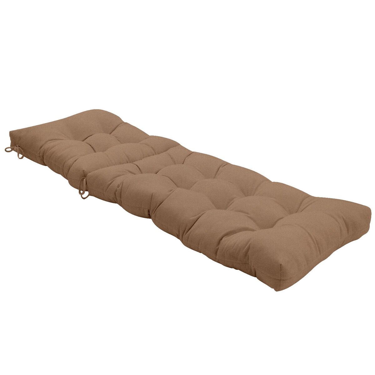 Sunbrella Canvas Cocoa Long Outdoor Replacement Chaise Lounge Cushion By Signature