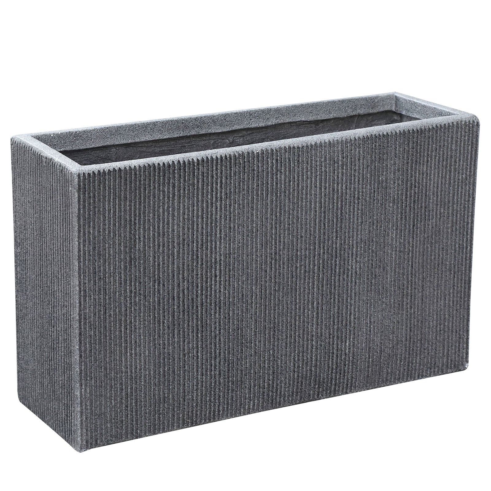 Set Of 3 Outdoor/Indoor Fiberglass Concrete Planter Box Xk-8302D+E+F