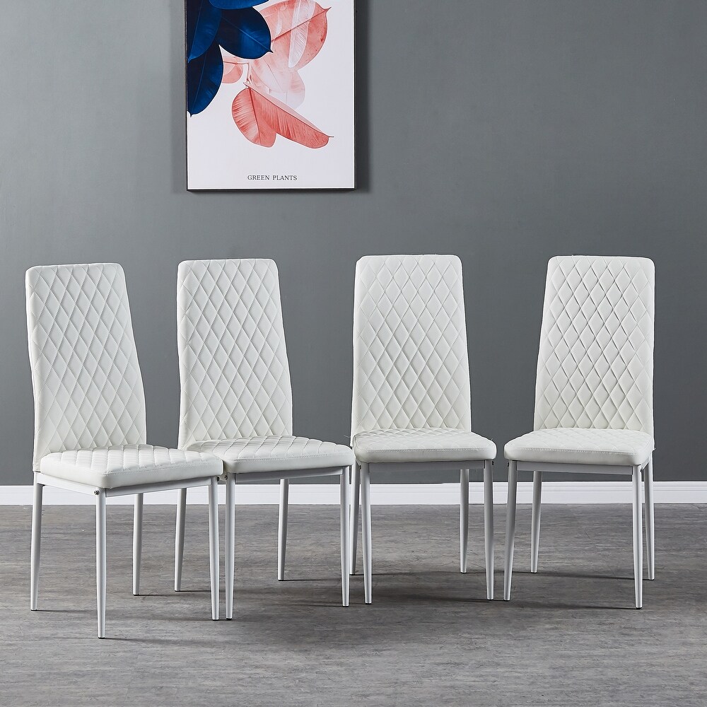 Modern Dining Chair Set of 4   N/A