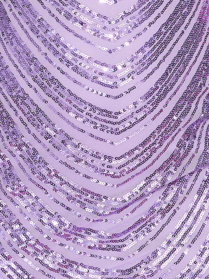 Stars Shining Bright Mini Dress Lilac