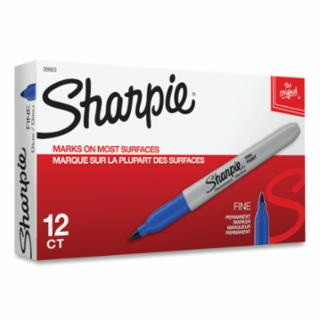 Sharpie 652 30003 Blue Sharpie Fine Pointmarker