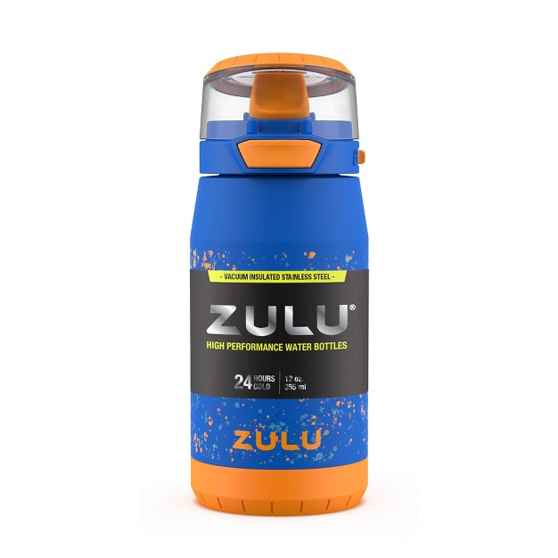 Zulu 12oz Flex Stainless Steel Water Bottle