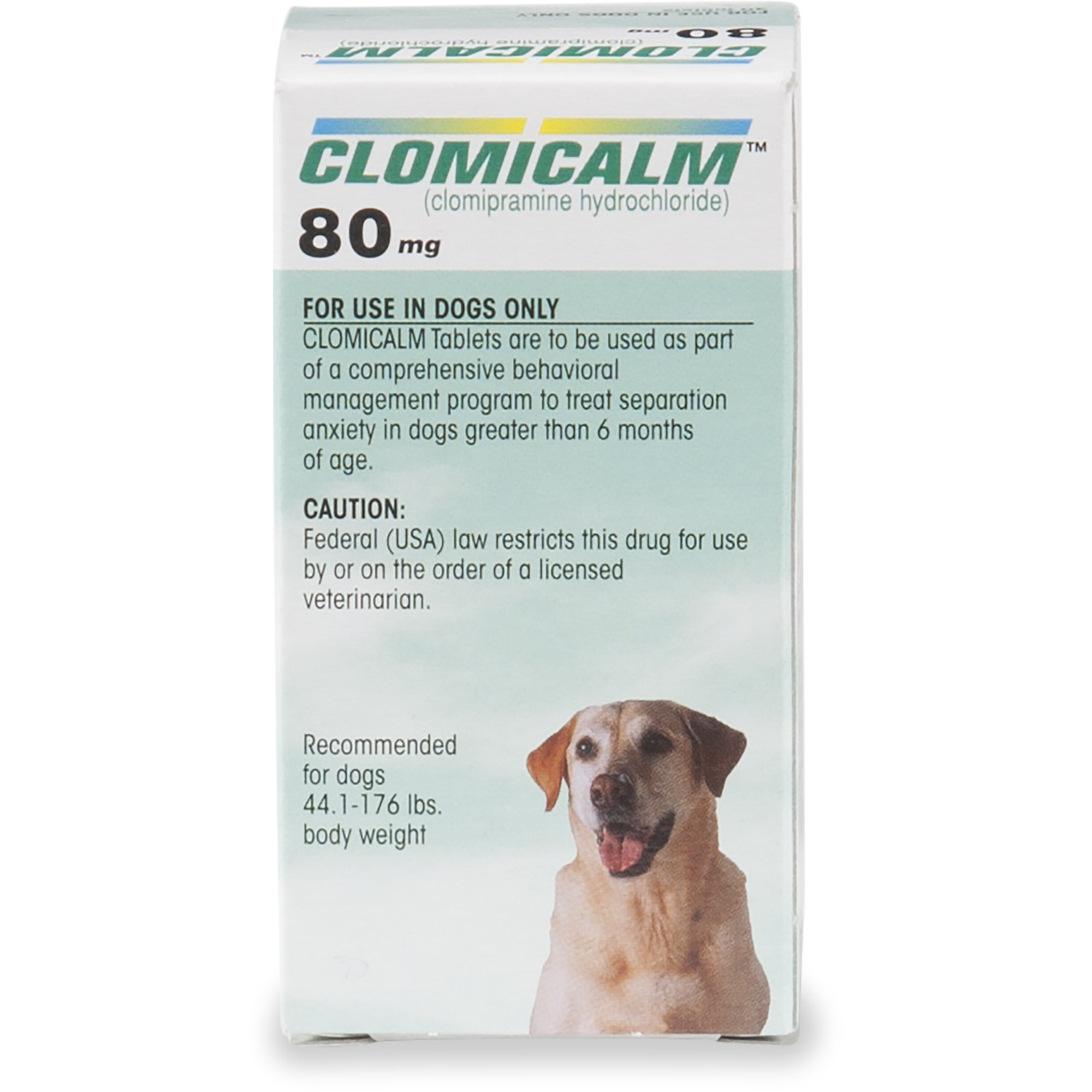 Clomicalm 80 mg for Dogs， 30 Tablets