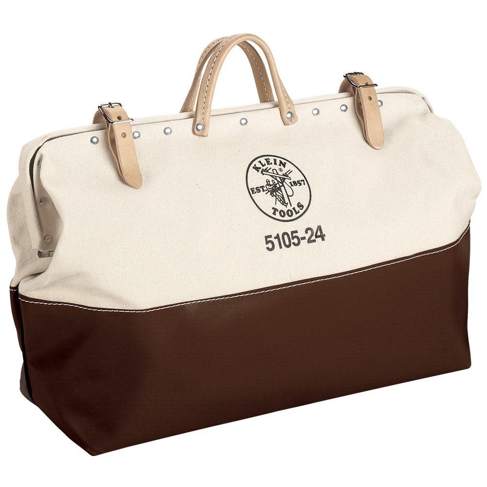 24 High-Bottom Canvas Tool Bag