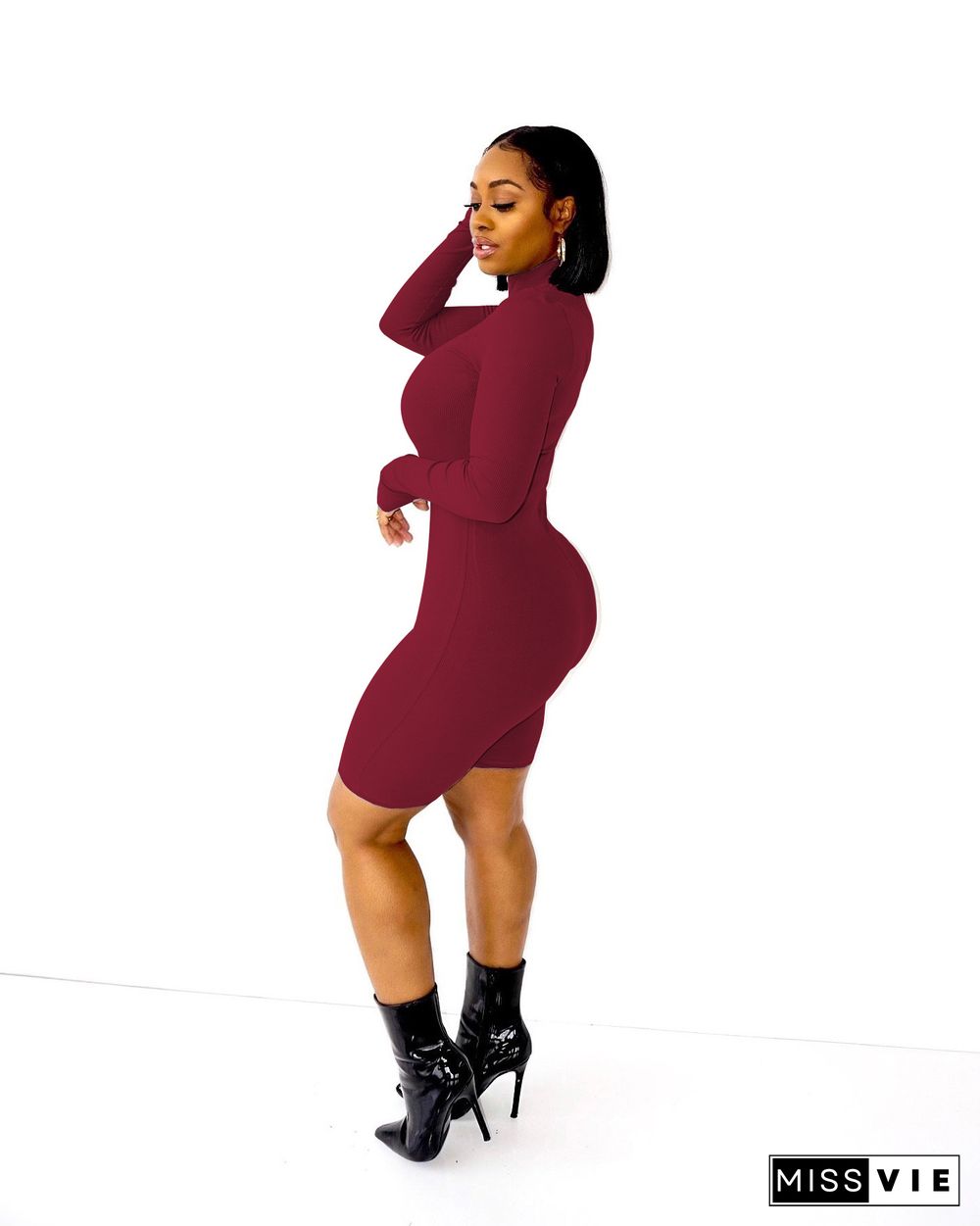 Gym Fitness Long Sleeve Skinny Rompers