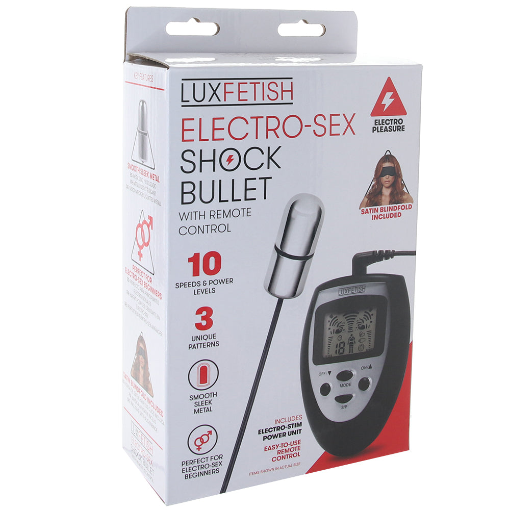 Lux Fetish Electro-Sex Shock Bullet