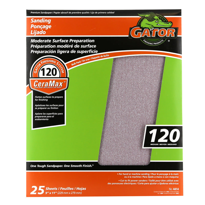 SANDPAPER 120 GRIT