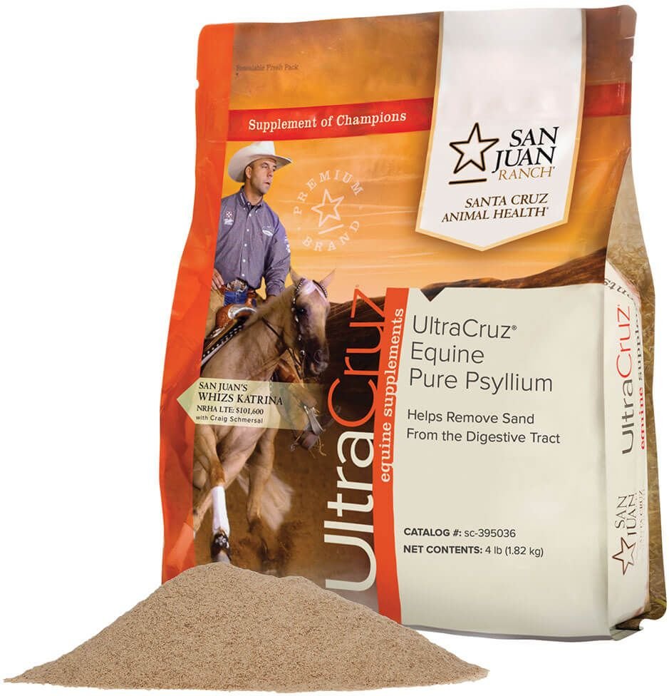 UltraCruz Pure Psyllium Digestive Health Powder Horse Supplement