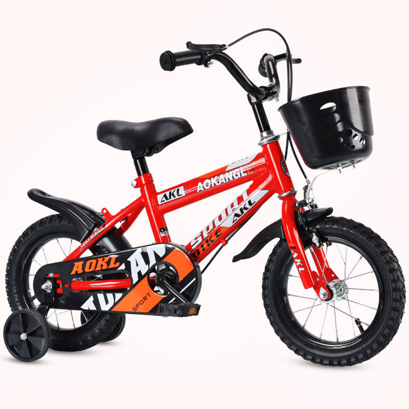 16inch Hot sale Kids bicycle children bike 3 8 year kids bike with training wheel and basket 12'' 14'' 16''