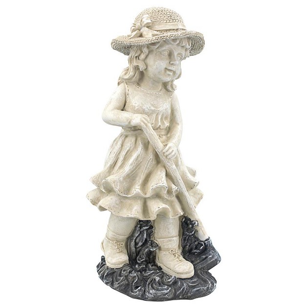 Design Toscano Young Gardener Girl Statue Rebecca Medium