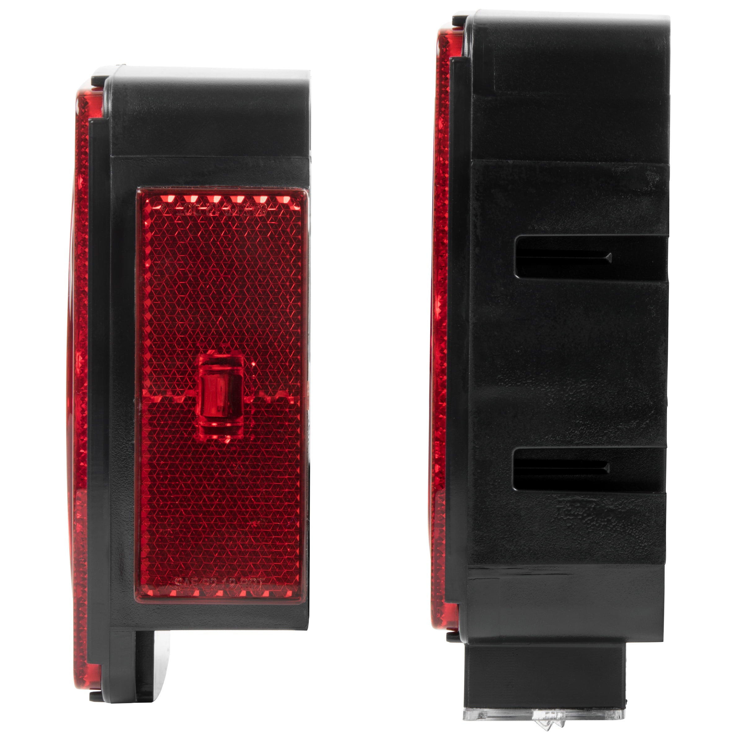 Blazer International LED Submersible Trailer Light Kit with Reverse Light， Red