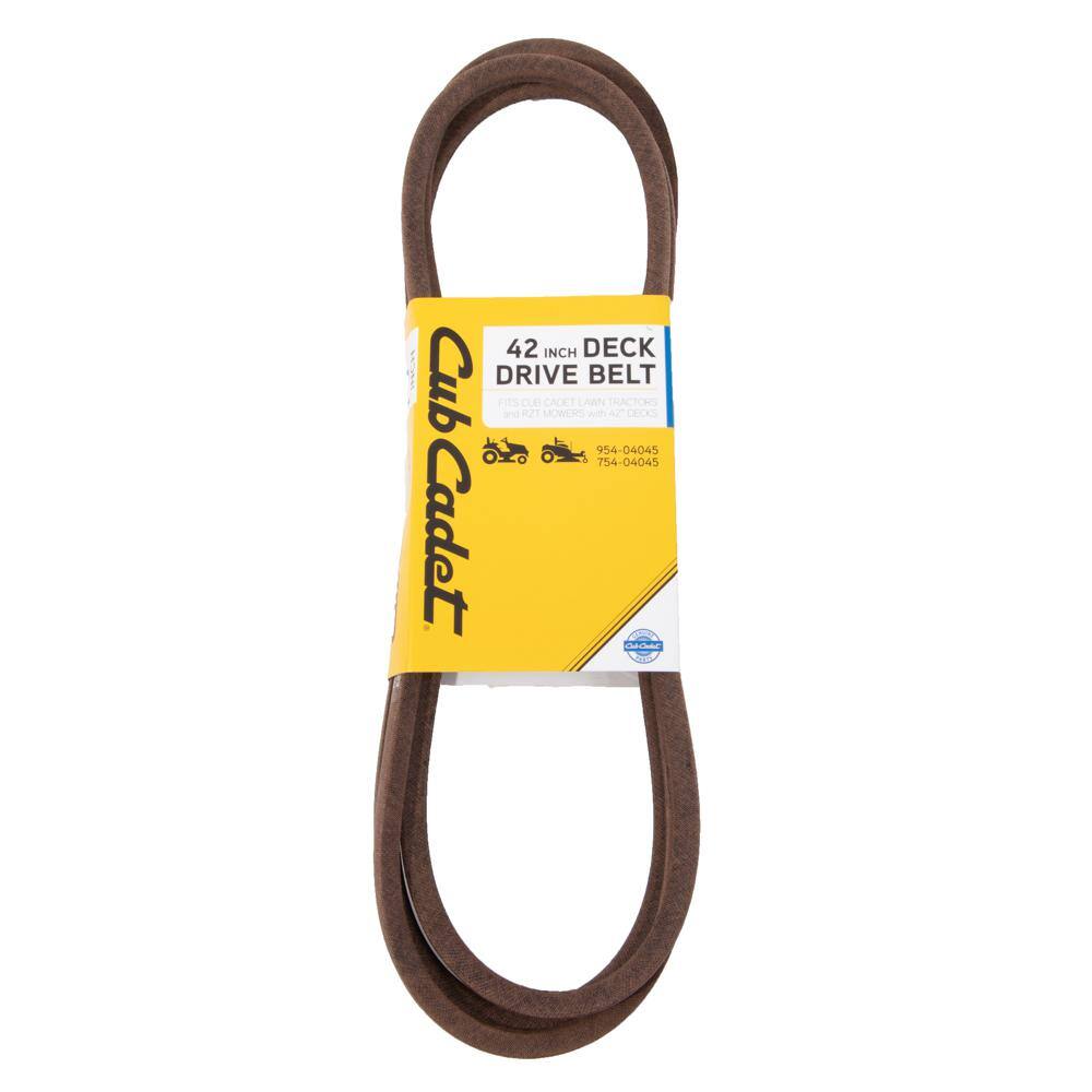 Cub Cadet Original Equipment Deck Drive Belt for Select 42 in. Riding Lawn Mowers and Select Zero Turn Lawn Mowers OE# 954-04045 OCC-754-04045