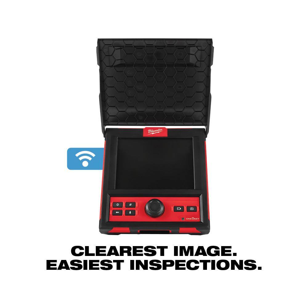 MW 18-Volt Lithium-Ion Cordless 200 ft. Pipeline Inspection System Image Reel Kit with Inspection System Monitor (2-Tool) 2974-22-2971-20