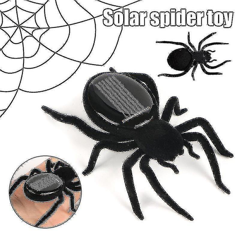 Automatic Solar Spider Educational Robot Insect Gadget Trick Moving Toy For Kids