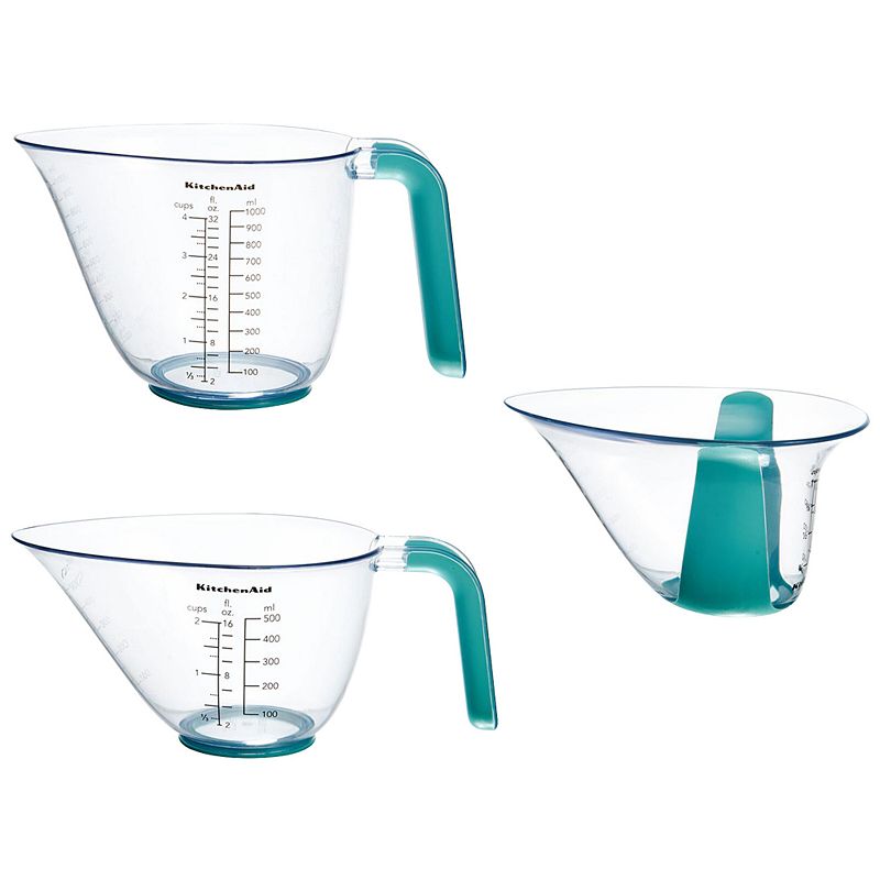 KitchenAid Gourmet Set of 3 Measuring Jugs