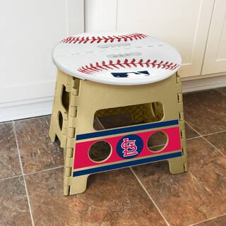 FANMATS MLB St Louis Cardinals Plastic Folding Step Stool 24704