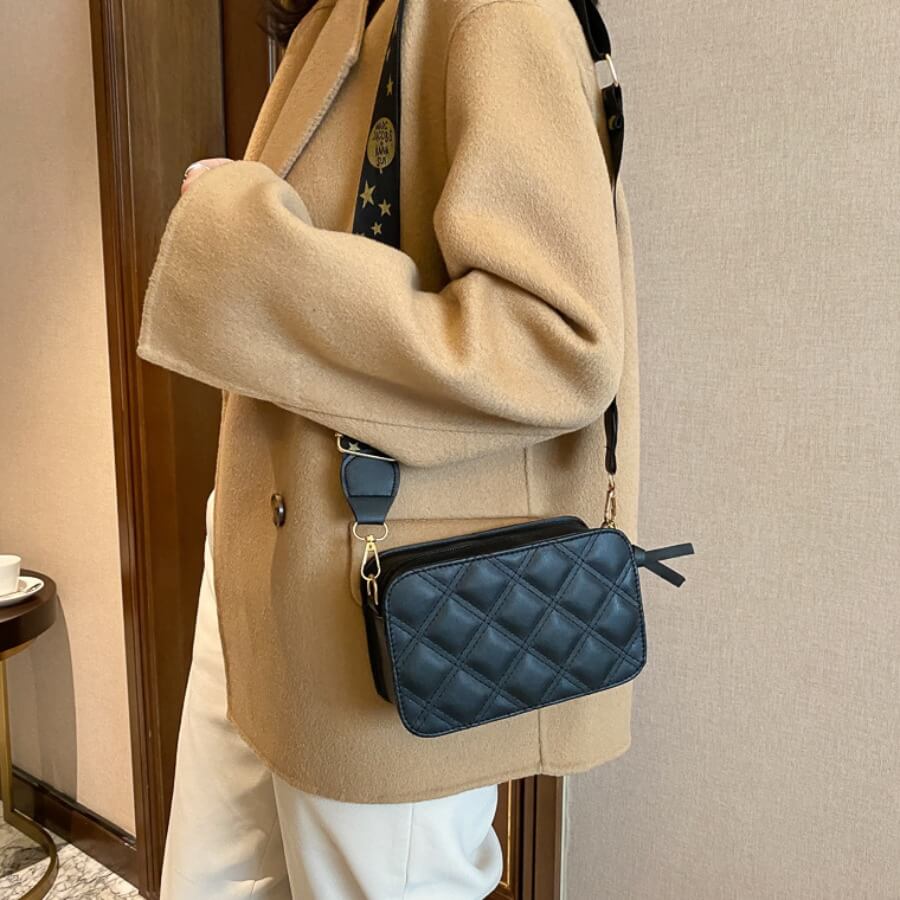 Fashion Casual Solid Crossbody Bag