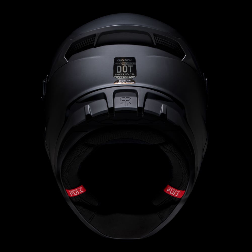 Ruroc |  ATLAS 4.0 STREET Core | Full Face Bluetooth Motorcycle Helmet