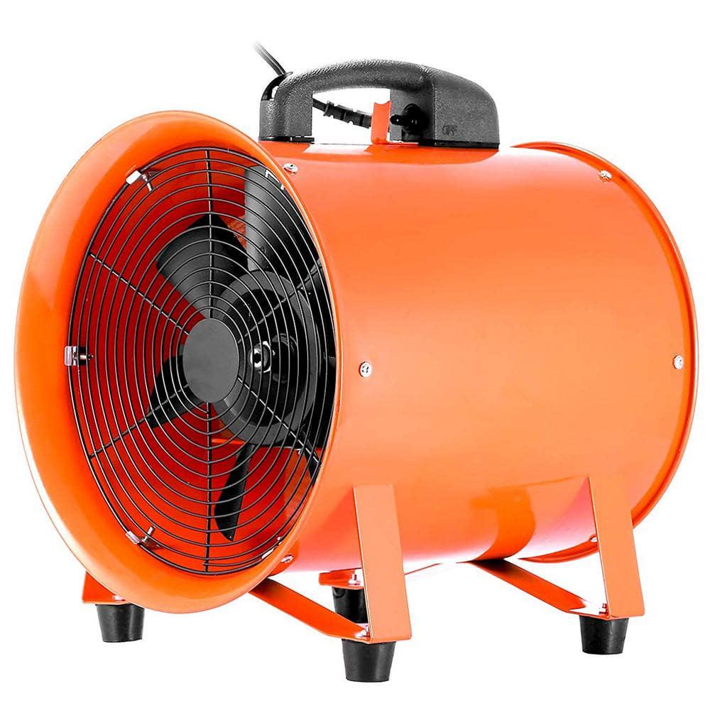 VEVOR Utility Blower Fan 12 in Portable High Velocity Ventilation Fan 07 HP 2295 CFM for Exhausting at Home Job Work Shop