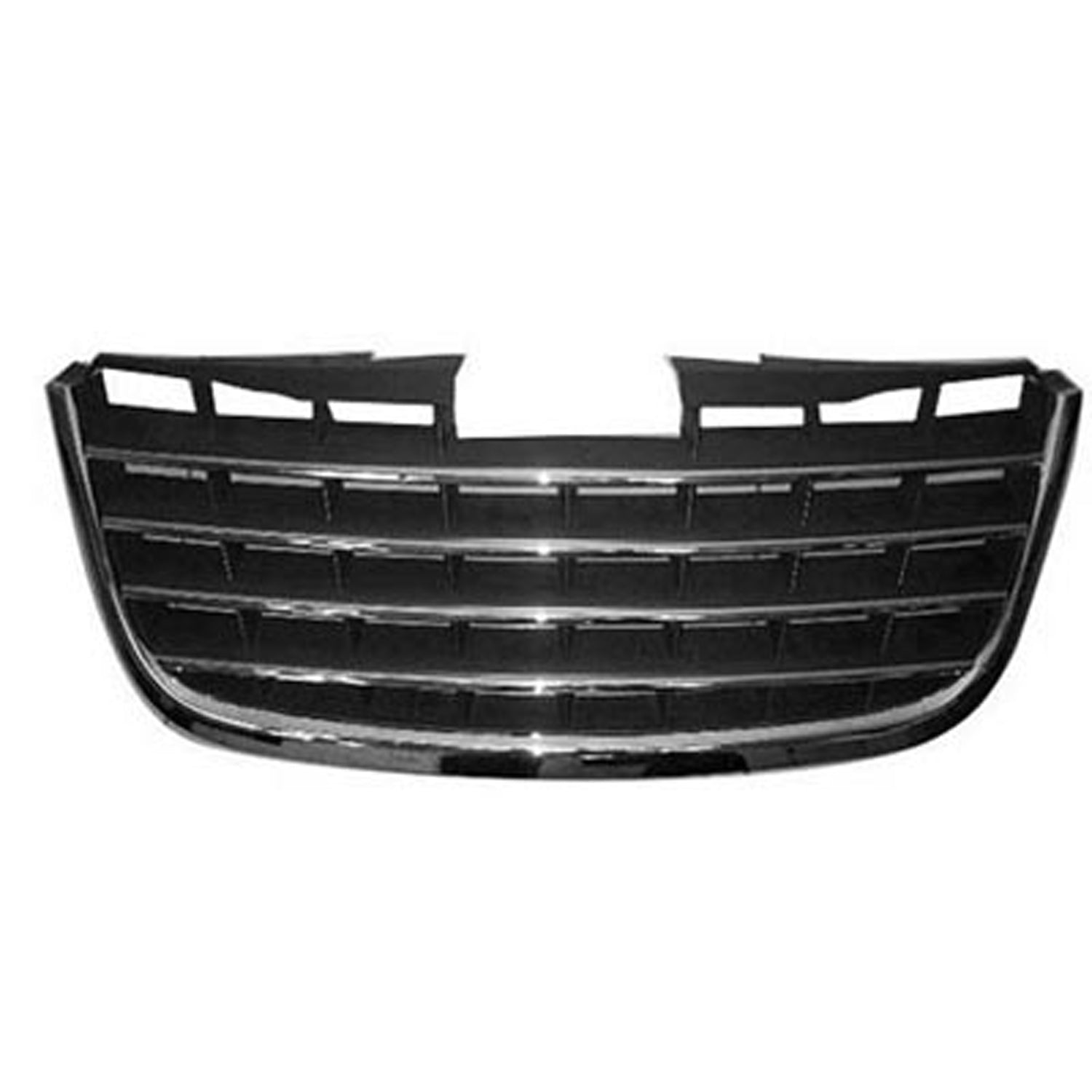 KAI New Standard Replacement Front Grille， Fits 2008-2010 Chrysler Town and Country