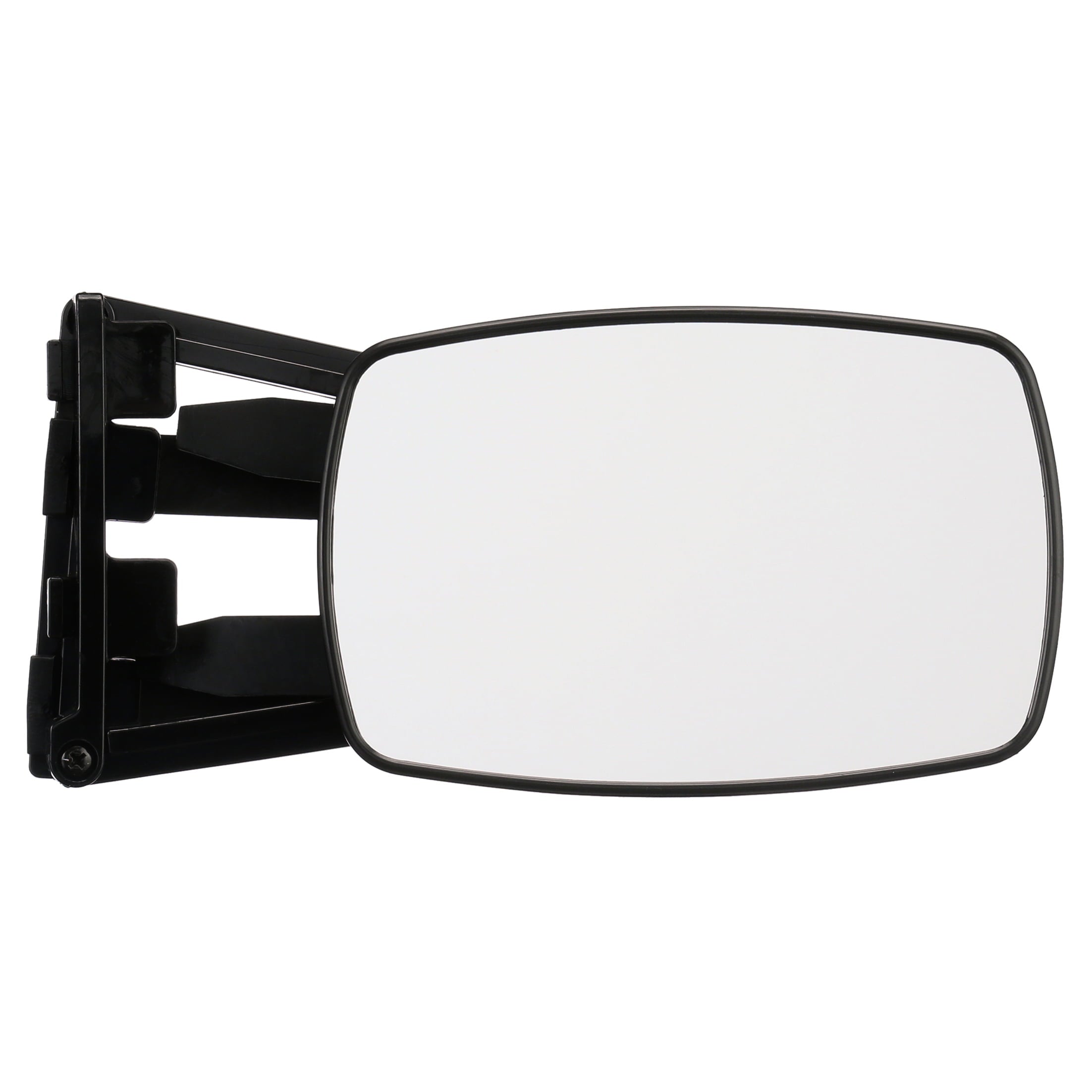 Camco Clip-on Tow Mirror | Features a 360 Degree Ball and Socket Adjustment | Black (25650)