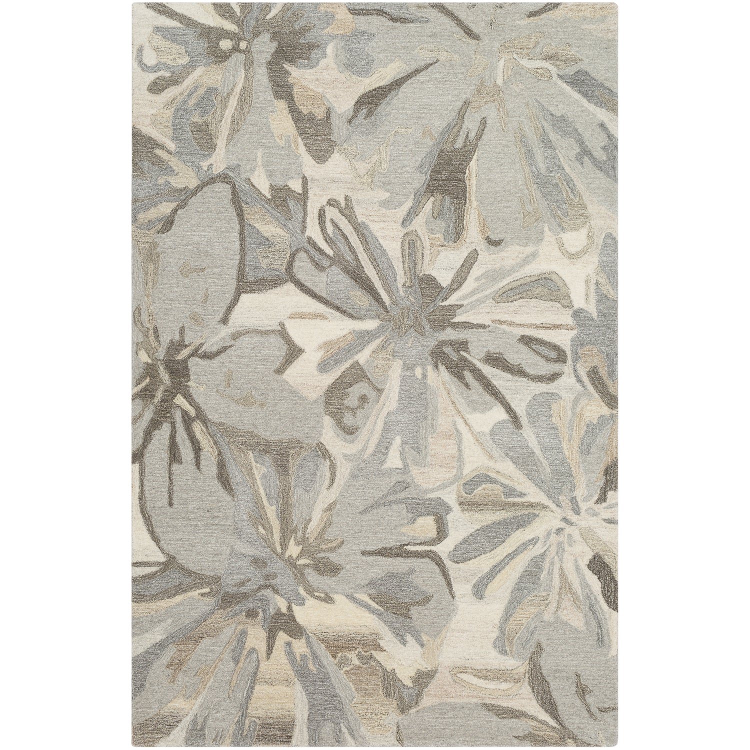 Athena Rug in Taupe & Charcoal