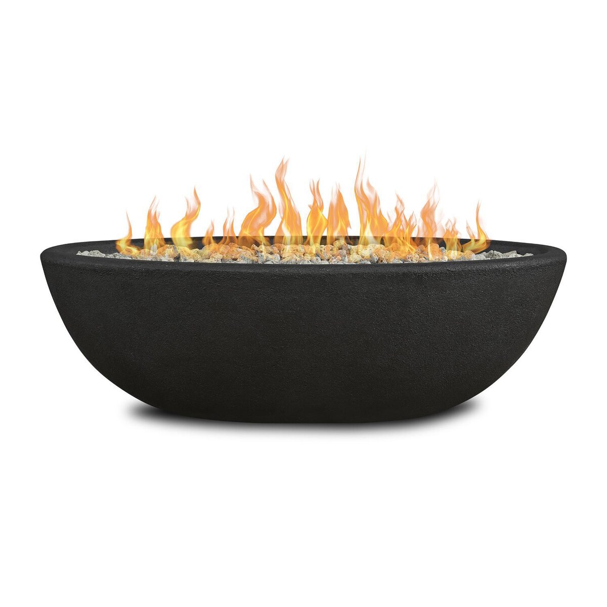 Lakeview Creekwood 48-Inch Oval Propane Gas Fire Bowl