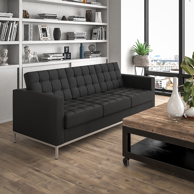 Leather Sofa   Contemporary   Sofas   by Kolibri Decor  Houzz