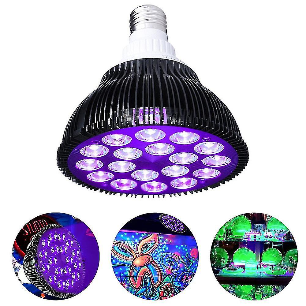 Led Purple Light Par38 Par Light E27 Spotlight Bulb Flood Lamp Bar Party Atmosphere Lamp Plant Grow Fish Light