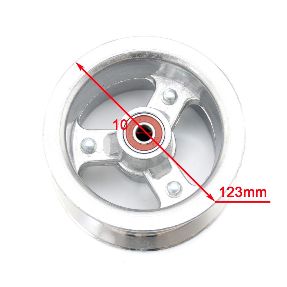 3.00 4 4.10 4 4 inch Tire Scooter Wheel Hubs Aluminium 10inch Wheel Rim 3.50 4 9x3.50 4 for scooter bike ATV Go Kart