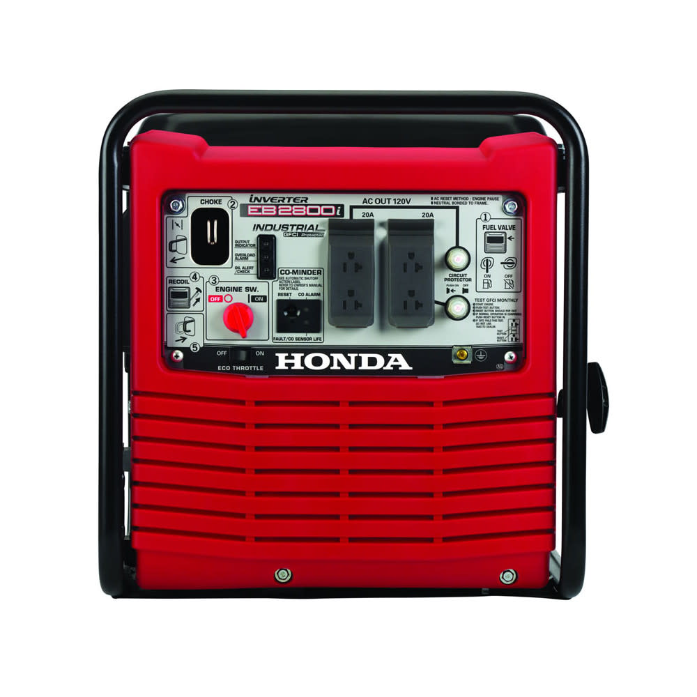 Honda Inverter Generator Gas 186cc 2800W with CO Minder ;