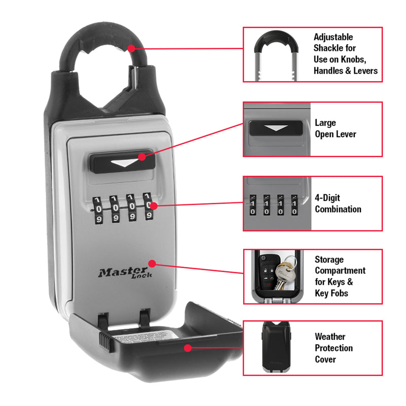 PORTABLE LOCK BOX2-7/8