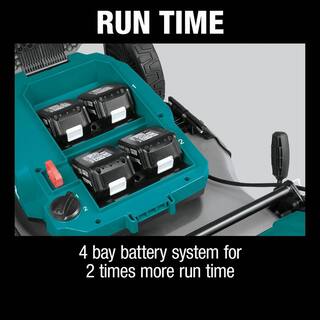 Makita 21 in. 18V X2 (36V) LXT Walk Behind Push Lawn Mower Kit with 4 Batteries (5.0 Ah) with bonus 18V X2 (36V) LXT Blower XML07PT1-XBU02Z