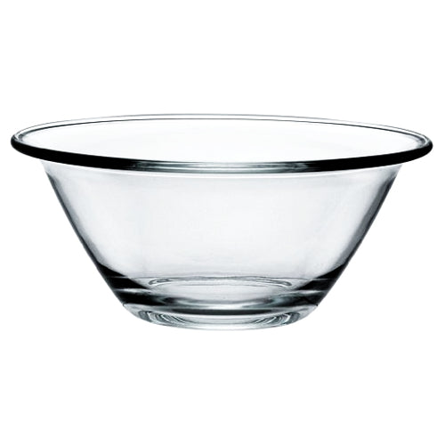 Bormioli Rocco Mr. Chef Tempered Glass 2.7 Quart Multi Purpose Salad Bowl