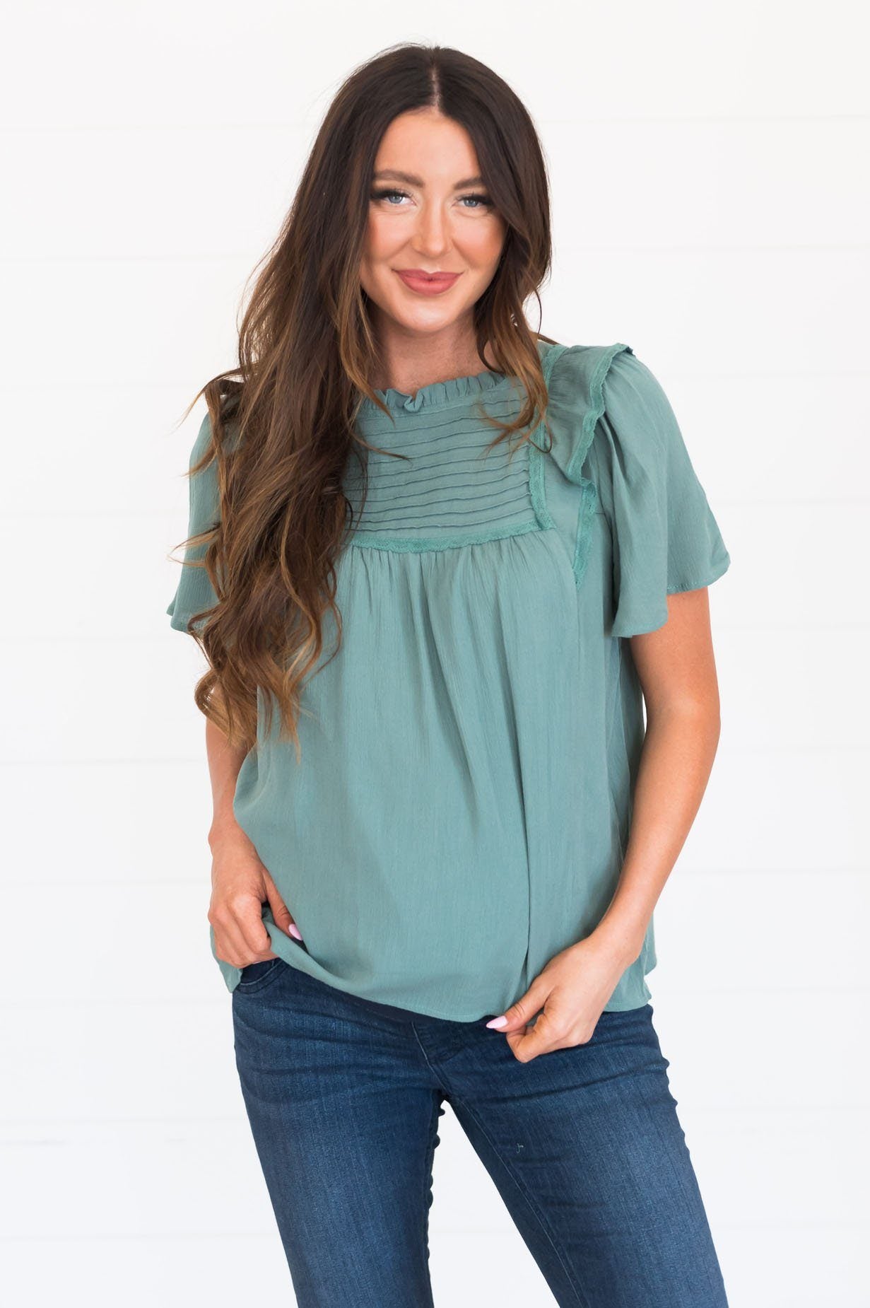 Sole Purpose Modest Blouse