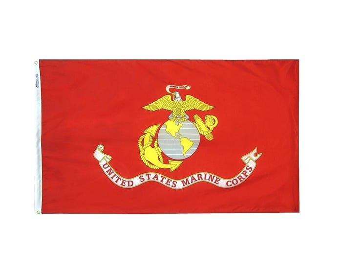 Annin Flagmakers U.S. Marine Corps Flag 3 ft x 5 ft 439005R