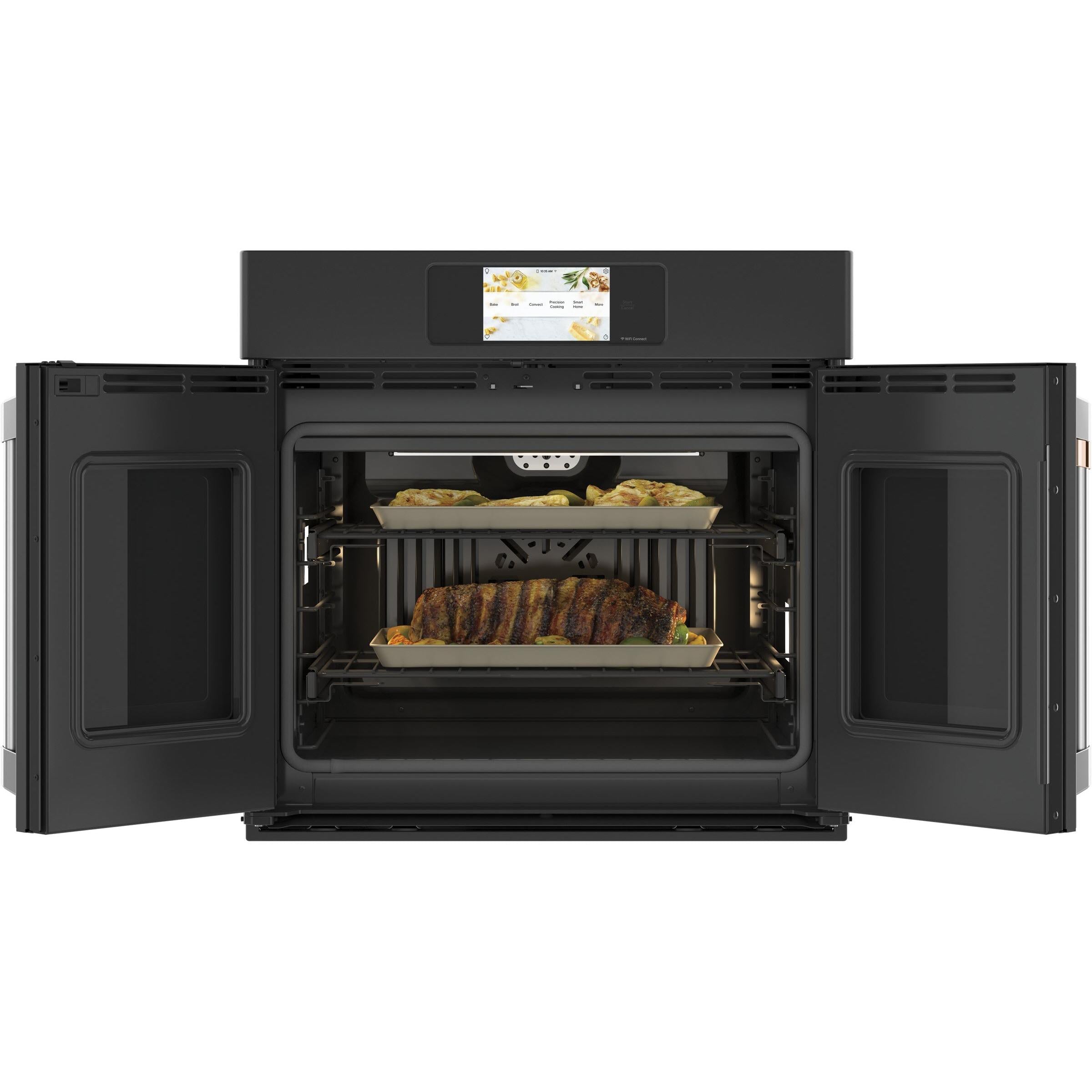 Caf¨¦ 30-inch, 5.0 cu.ft. Built-in Single Wall Oven with True European Convection with Direct Air CTS90FP3ND1