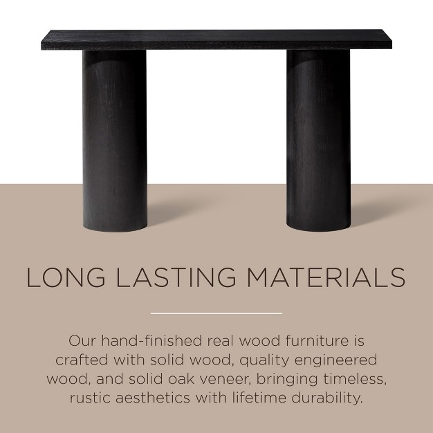 Maven Lane Lana Contemporary Wooden Console Table